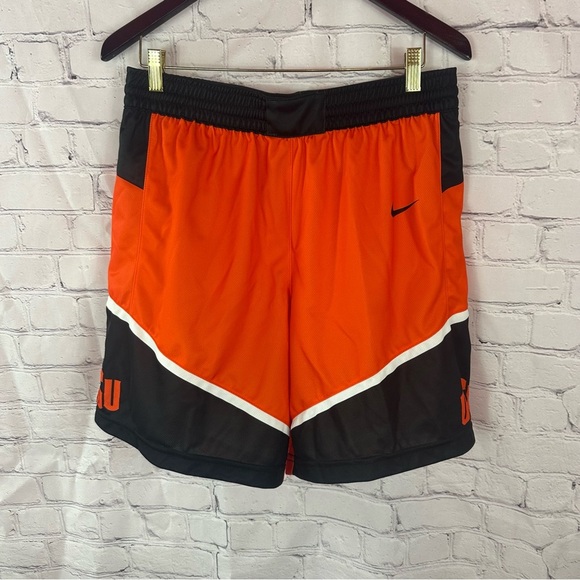 NWT Nike jumper men's basketball Athletic Shorts OSU cowboys DZ4667 sz L - Picture 1 of 9